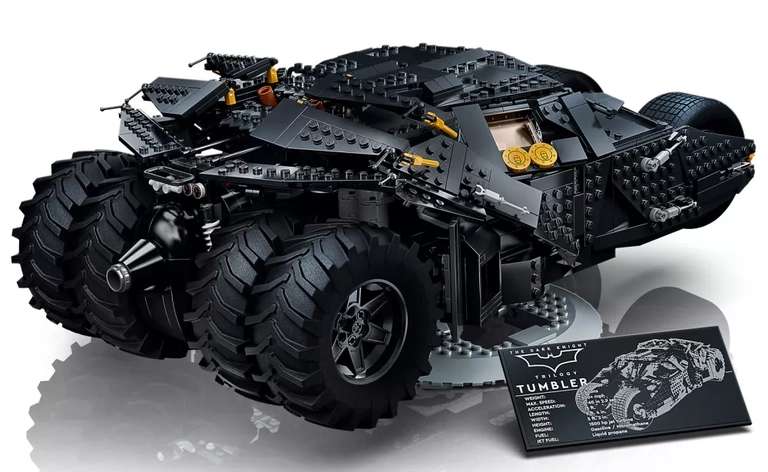 Jeu de construction Lego DC Batman (76240) - La Batmobile Tumbler