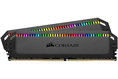 Kit de RAM Corsair Dominator Platinum RGB DDR4-3600 CL14 - 32 Go (2x16)