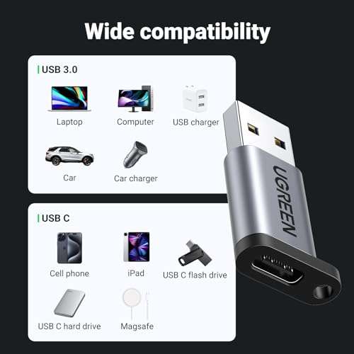 Lecteur de Carte UGREEN USB C et USB 3.0 - SD Micro SD Adaptateur de Carte  SD en Aluminium 5 Gbps (Via Coupon - Vendeur Tiers) –