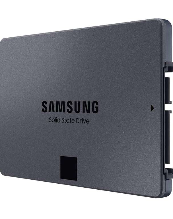 SSD interne 2.5" Samsung 870 QVO (MZ-77Q4T0BW) - 4 To, QLC 3D, DRAM (+ 9.69€ en Rakuten Points)