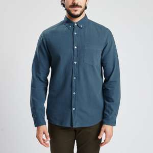 Sélection de vêtements en promotion - Ex : chemise Jules Regular Oxford - bleu (du S au XXL)