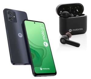 Smartphone 6.5" Motorola Moto G54 (5G, FHD+ 120 Hz, Dimensity 7020, RAM 8 Go, 256 Go, 50 MP) + Ecouteurs sans fil Moto Buds-S ANC