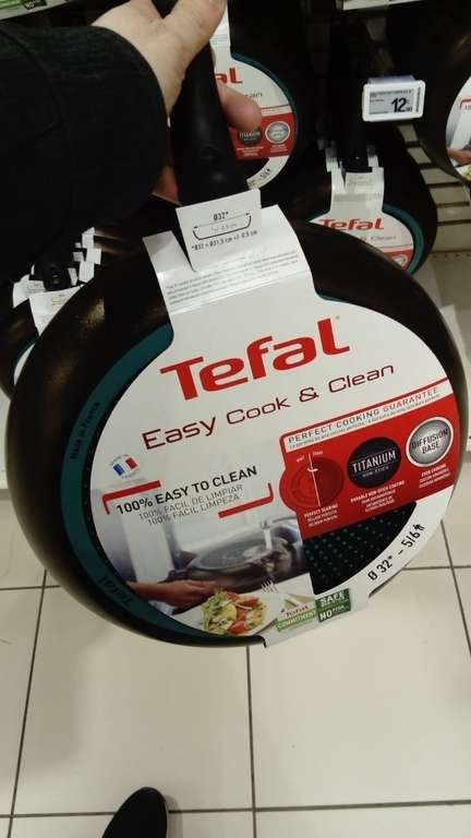 Sélection de poêle Tefal en promotion - Ex: poêle Easy Cook&Clean 32cm - tous feux sauf induction (Atlantis 44)