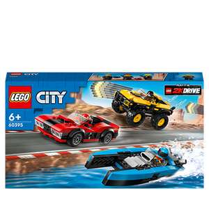 LEGO City 60395 - Le pack de véhicules de course