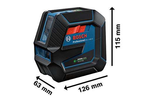 Niveau Laser Bosch Professional GCL 2-50 G - 15m (faisceau vert)