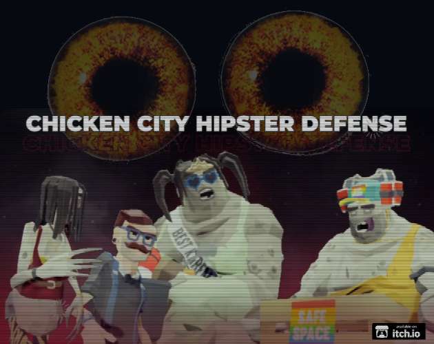 Jeu Chicken City Hipster Defense Gratuit sur PC (Dématérialisé - DRM-Free)