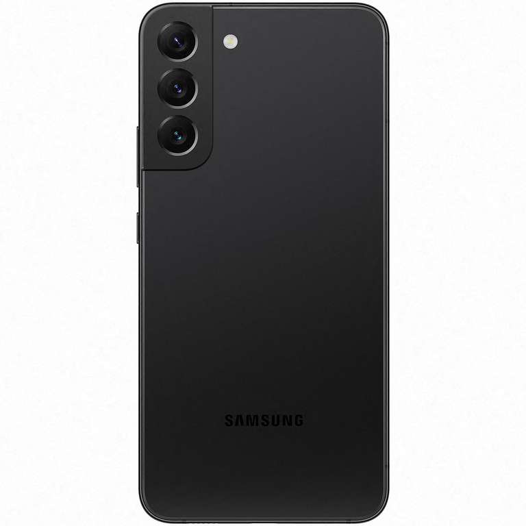 Smartphone 6.6" Samsung Galaxy S22+ Plus - 5G, FHD+ 120 Hz, Exynos 2200, RAM 8 Go, 256 Go, 50+12+10 MP (Noir)
