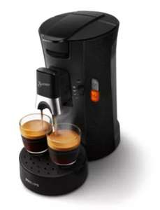 Machine à café Senseo Select Eco CSA240/22 + 36 dosettes de café (via ODR 13€)