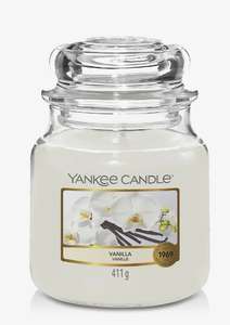 Bougie parfumée Yankee Candle Vanilla - 411 g