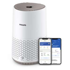 Purificateur d'air Philips 600. Ultra silencieux et économe en énergie. filtre HEPA élimine 99,97 % des polluants Jusqu'à 44m2 (AC0650/10)
