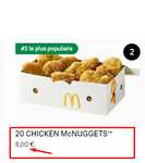 20 Chickens McNuggets - Toulouse L'union (Toulouse 31)