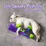 Monster Dog Squeaky Toys Eastblue : Peluche pour Chiot avec 6 couineurs
