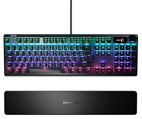 Clavier gamer filaire mécanique SteelSeries Apex 7 - Switchs rouges - AZERTY