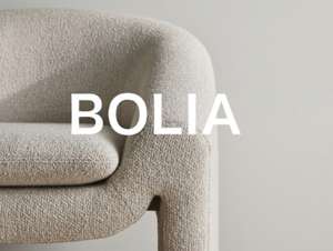 30% de réduction sur tous les canapés et 25% de réduction sur tous les fauteuils (via création de compte) - bolia.com