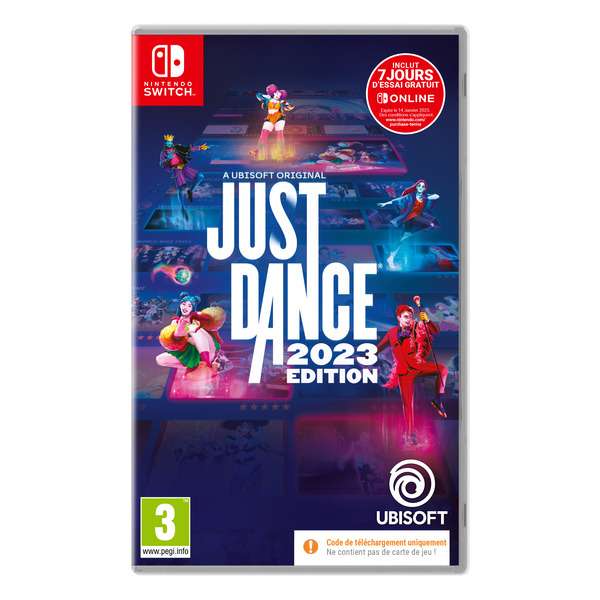 Just Dance 2023 Edition sur Switch (code de téléchargement dans la boîte)