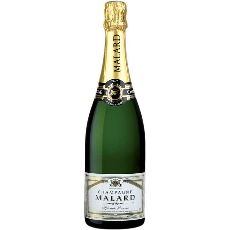 Bouteille de champagne Malard Réserve Speciale 75 cl - Lons-le-Saunier (39)