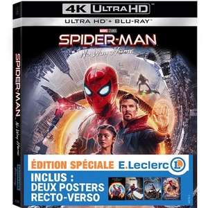 [Pré-commande] Blu-ray 4K UHD Spider-Man: No Way Home - Édition Spéciale E.Leclerc (+ Blu-ray + 2 posters)
