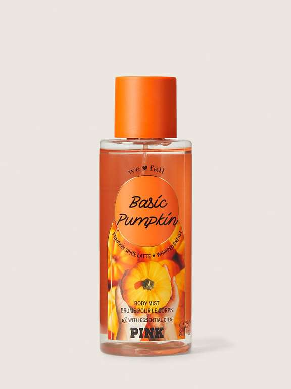 Brume parfumée Victoria Secret Basic Pumpkin - 250 mL (frais de port inclus)