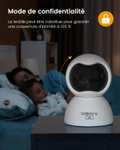 Camera Interieur WiFi 3MP (Vendeur Tiers - Via coupon)