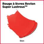 Rouge à Lèvres Revlon Super Lustrous, Formule Crème Hydratante àTons Rouge / Corail, Siren Ii 677