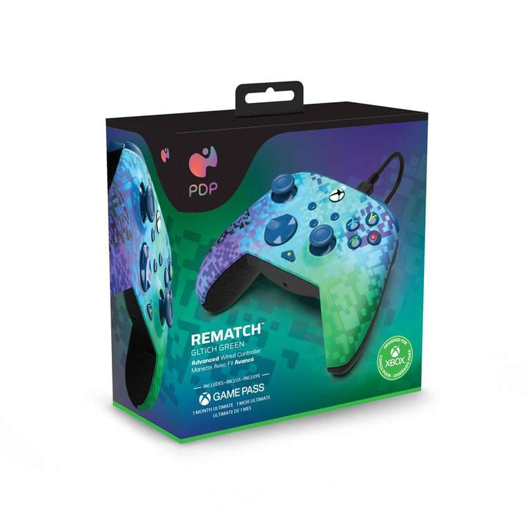 Sélection de manettes pour Xbox One, Xbox Series & PC en promotion - Ex : Manette filaire PDP Rematch Advanced + 1 mois de Gamepass Ultimate