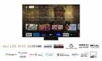 TV Qled Mini-Led 55" TCL 55C805 2023 - Jusqu'à 144Hz, Google TV, 4K UHD (via ODR 100€)