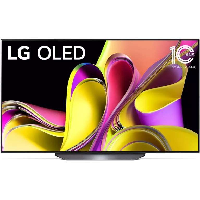 TV 55" OLED LG OLED55B3 2023 - 4K (3840 x 2160), 100 Hz, Cinéma HDR, Smart TV, FreeSync Premium (via 200€ fidélité - retrait magasin)
