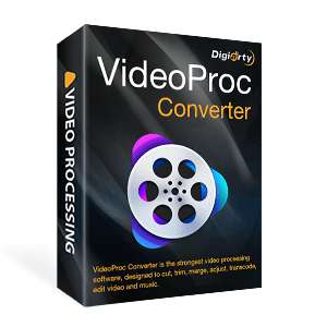 Logiciel de montage vidéo VideoProc Converter gratuit sur Mac & PC (Dématérialisé - Licence à vie)