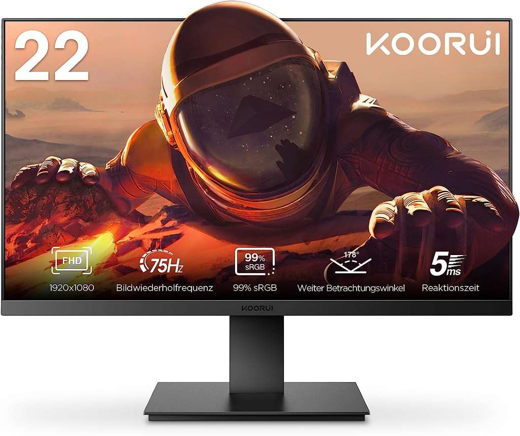 KOORUI Écran PC Gaming Incurvé 34 Pouces 165Hz, Moniteur PC WQHD
