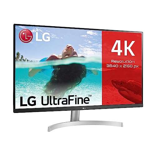 [Prime] Écran PC LG UltraFine 32UN500P-W - Ultra HD 4K, 4ms, 60Hz, HDR10, DCI-P3 90%, FreeSync, Haut-parleurs intégrés
