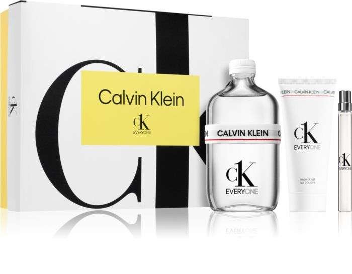 Coffret Calvin Klein CK Every One - Eau de Toilette 200 ml + Gel Douche 100 ml + Eau de Toilette 10 ml