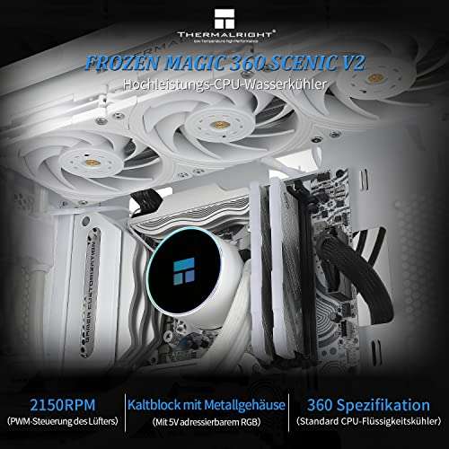 Watercooling 360mm Thermalright Frozen Magic 360 Scenic V2 (Vendeur Tiers)