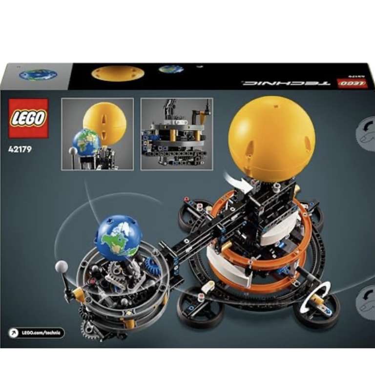 LEGO Technic La Planète Terre et la Lune en Orbite (Frontaliers Belgique)