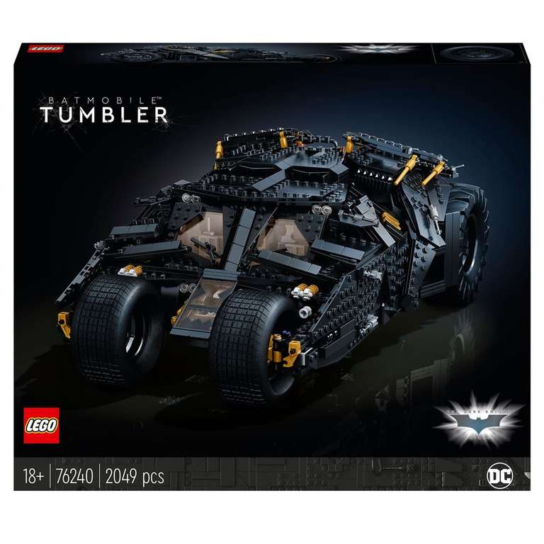 Jouet Lego DC Batman (76240) - Batmobile Tumbler (occasion - Comme neuf)