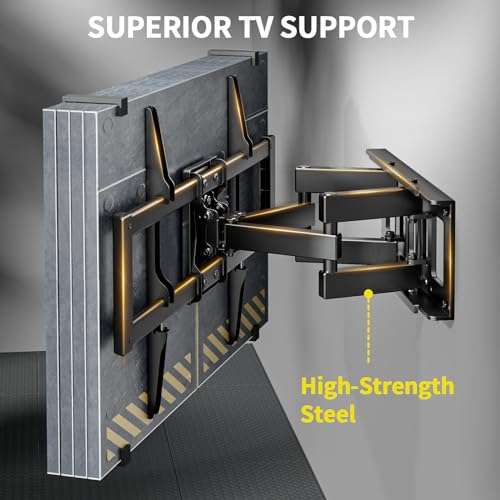 Support Mural TV à Mouvement Complet Alphamount, pour téléviseurs de 37 à 75" (Vendeur Tiers)