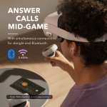 Écouteurs de jeu Anker Soundcore VR P10 TWS - compatibles avec Meta Quest 2, Steam Deck, PS4, PS5, PC, Switch, Blanc