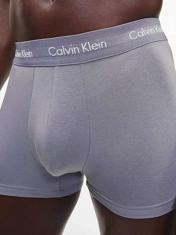 Lot De 3 Boxers Taille Basse Calvin Klein Cotton Stretch - Tailles XS et S