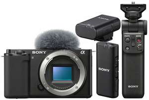 Kit appareil photo Sony ZV-E10 + Poignée + Microphone ECM-W2BT (fotokoch-de)