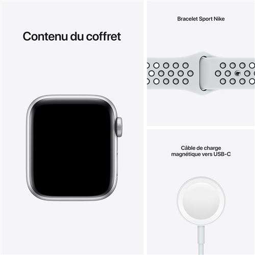 Montre connectée Apple Watch SE Nike 40mm, GPS