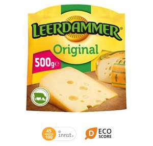Sachet de Fromage Leerdamer L'Original - 500g (Via 1.59€ sur la carte fidélité)