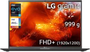 PC Portable 14" LG Gram 14 - 999g, FHD+ IPS, i7-1165G7, RAM 16 Go, SSD 1 To, Iris Xe, Thunderbolt 4, W11 (Boulanger + 55€ de RP)