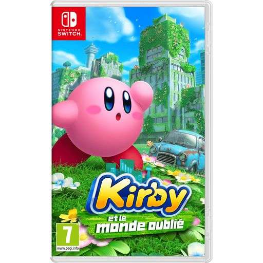 [Précommande] Kirby et le monde oublié sur Switch + magnets offerts (+10€ en bon d'achat / 49,99€ avec le code GRANTURISMO)