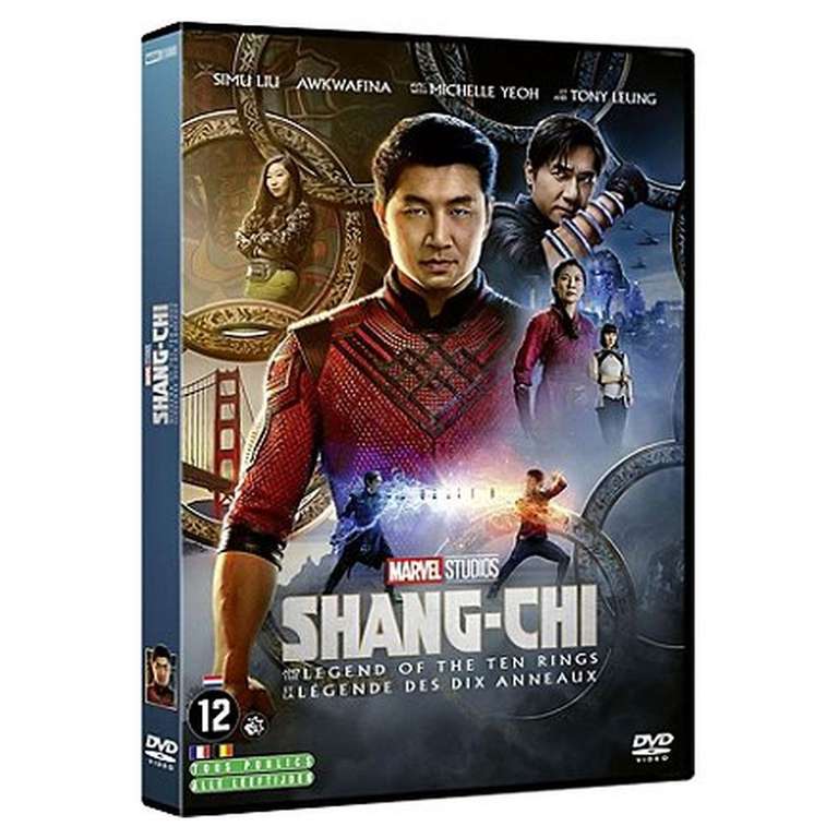 Sélection de DVD Marvel à 1€60 - Ex : DVD Shang-chi et la légende des Dix Anneaux