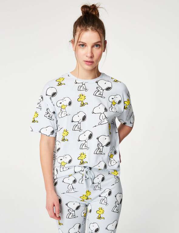 Ensemble Pyjama Snoopy - gris (du XXXS au XXL)