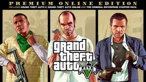 Grand Theft Auto V: Premium Online Edition sur PC (Dématérialisé, Launcher Rockstar)