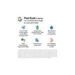 Smartphone 6.32" Google Pixel 7 - 5G, OLED FHD+ 90Hz, 8 Go RAM, 128 Go (Noir) + écouteurs sans-fil Google Pixel Buds A (Blanc)