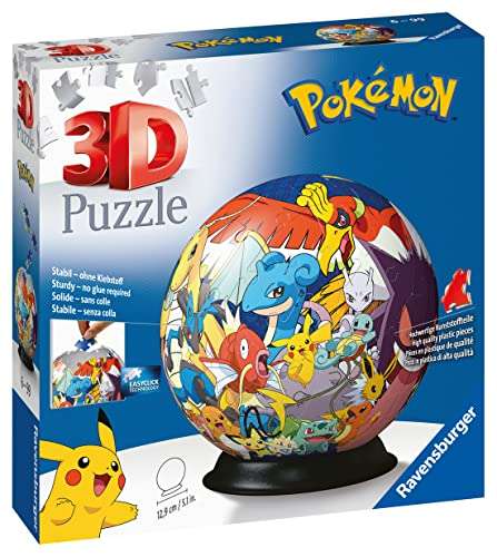 Puzzle 3D Ball Pokémon Ravensburger - 72 pièces