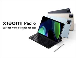 Tablette 11" Xiaomi- Mi Pad 6, Snapdragon 870 Octa Core, WQHD +, 144Hz, batterie 8840mAh, version globale (via coupon)