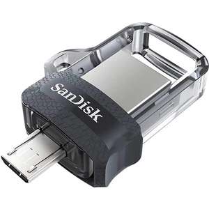 Clé USB OTG SanDisk Ultra Dual Drive 3.0 - 256Go