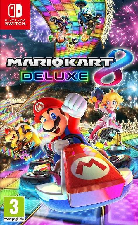 Sélection de jeux Nintendo Switch en promotion - Ex : Mario Kart 8